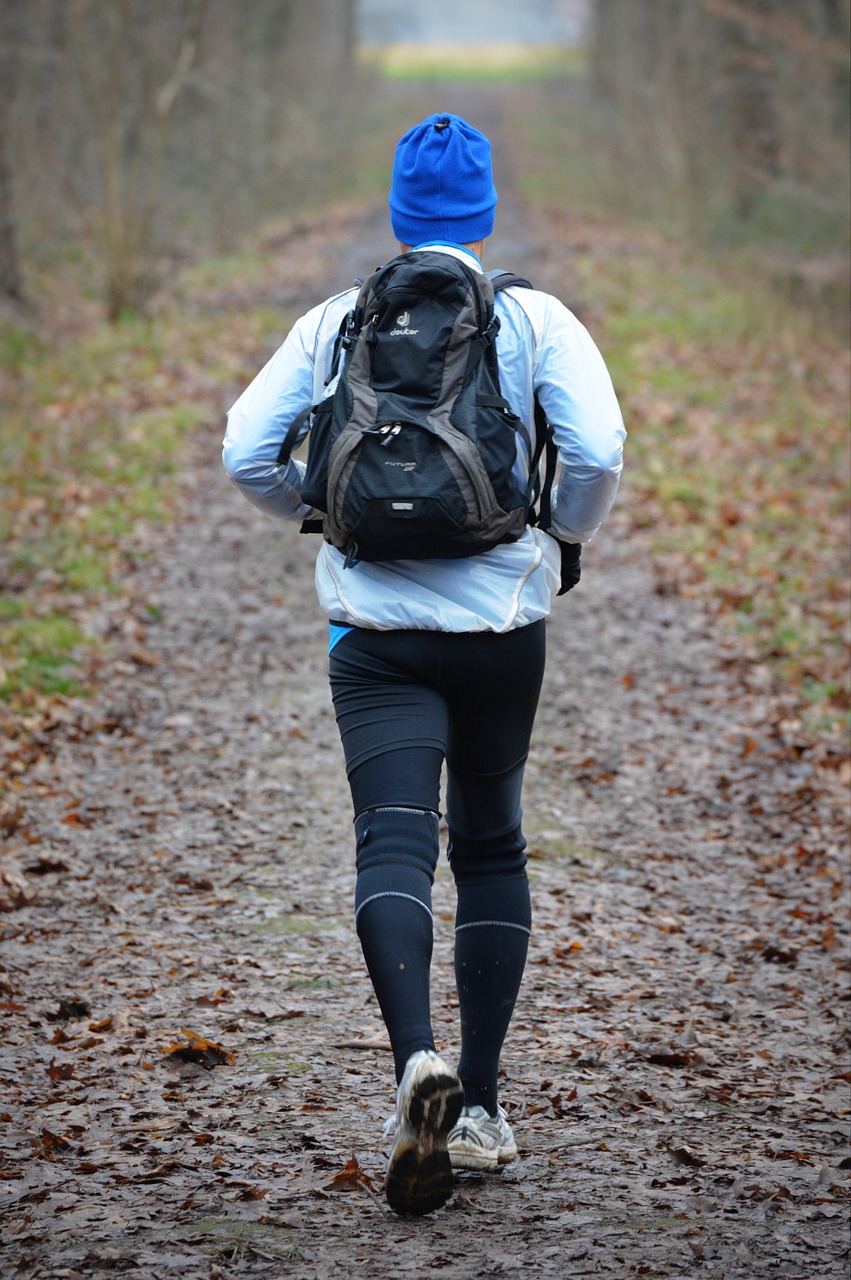 Sportbekleidung im Winter